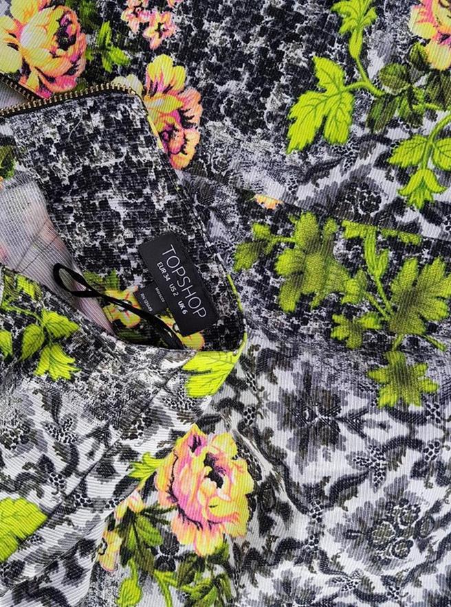 20190128_144954.jpg Topshop Rozmiar 34 Kolor Szary Spódnica Mini Krótka Materiał Bawełna 100%