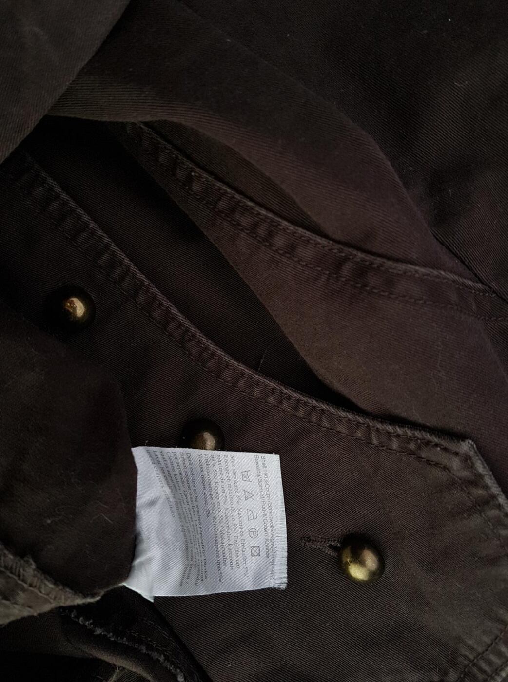 20190128_152301.jpg Only Rozmiar 40 Kolor Brązowy Kurtka Długi rękaw Materiał Bawełna 100%