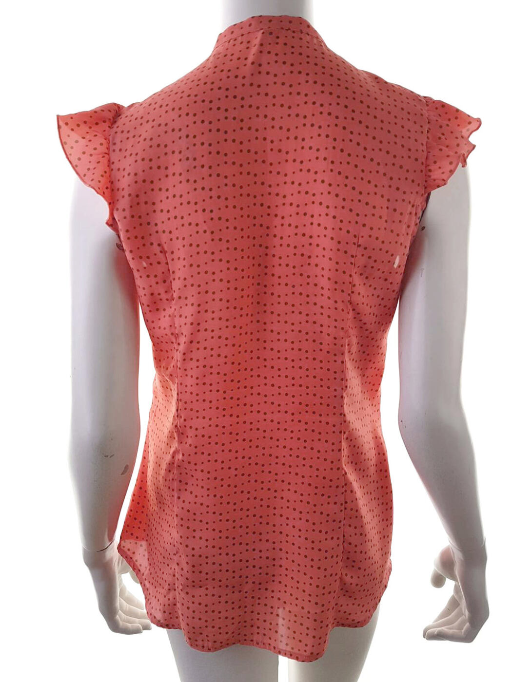 Stile Benetton Rozmiar S Kolor Różowy Halter Tunika Zapinana Bluzka Bezrękawnik Stile Benetton Rozmiar S Kolor Różowy Halter Tunika Zapinana Bluzka Bezrękawnik