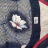 Oasis Rozmiar 8/34 Kolor Granatowy W serek Sukienka Sheath Krótki rękaw Do Kolan Materiał Bawełna 100%
