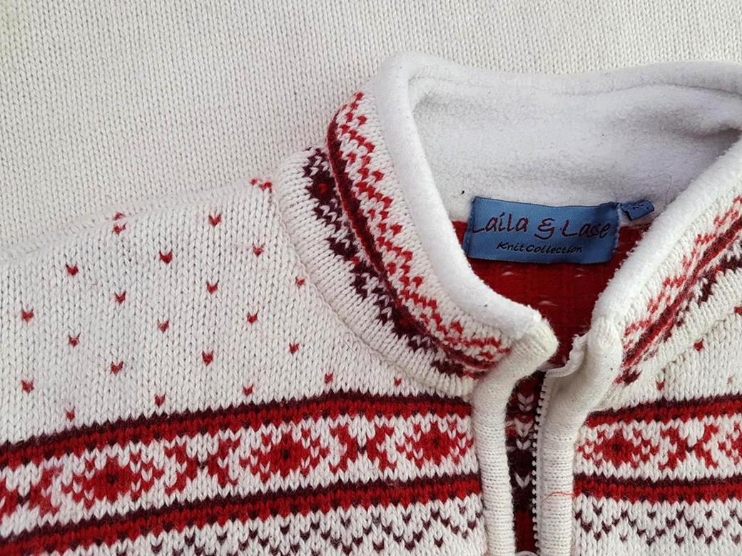 20190131_112124.jpg Rozmiar XL Kolor Beżowy Męski Sweter Długi rękaw Materiał Wełna