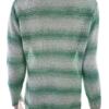 Nina Murati Rozmiar XL Kolor Zielony Crew Neck Sweter Długi rękaw Materiał Akryl Otwarta dzianina