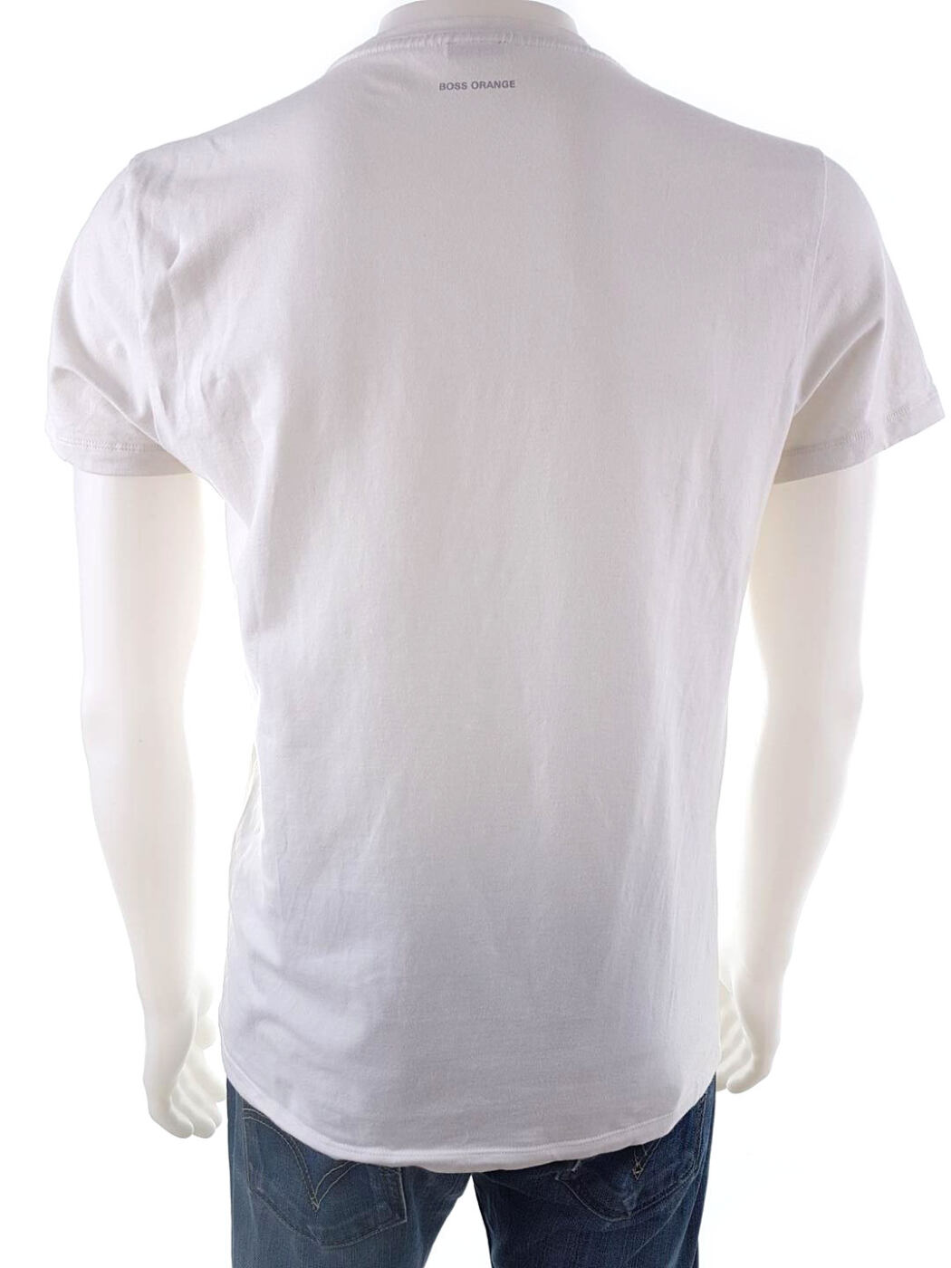 20190204_130312.jpg Hugo Boss Orange Rozmiar M Kolor Kremowy Męski T-Shirt Krótki rękaw Materiał Bawełna