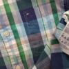 Tommy hilfiger Rozmiar M Kolor Granatowy Kołnierz Męska Koszula Casual Krótki rękaw Materiał Bawełna 100%