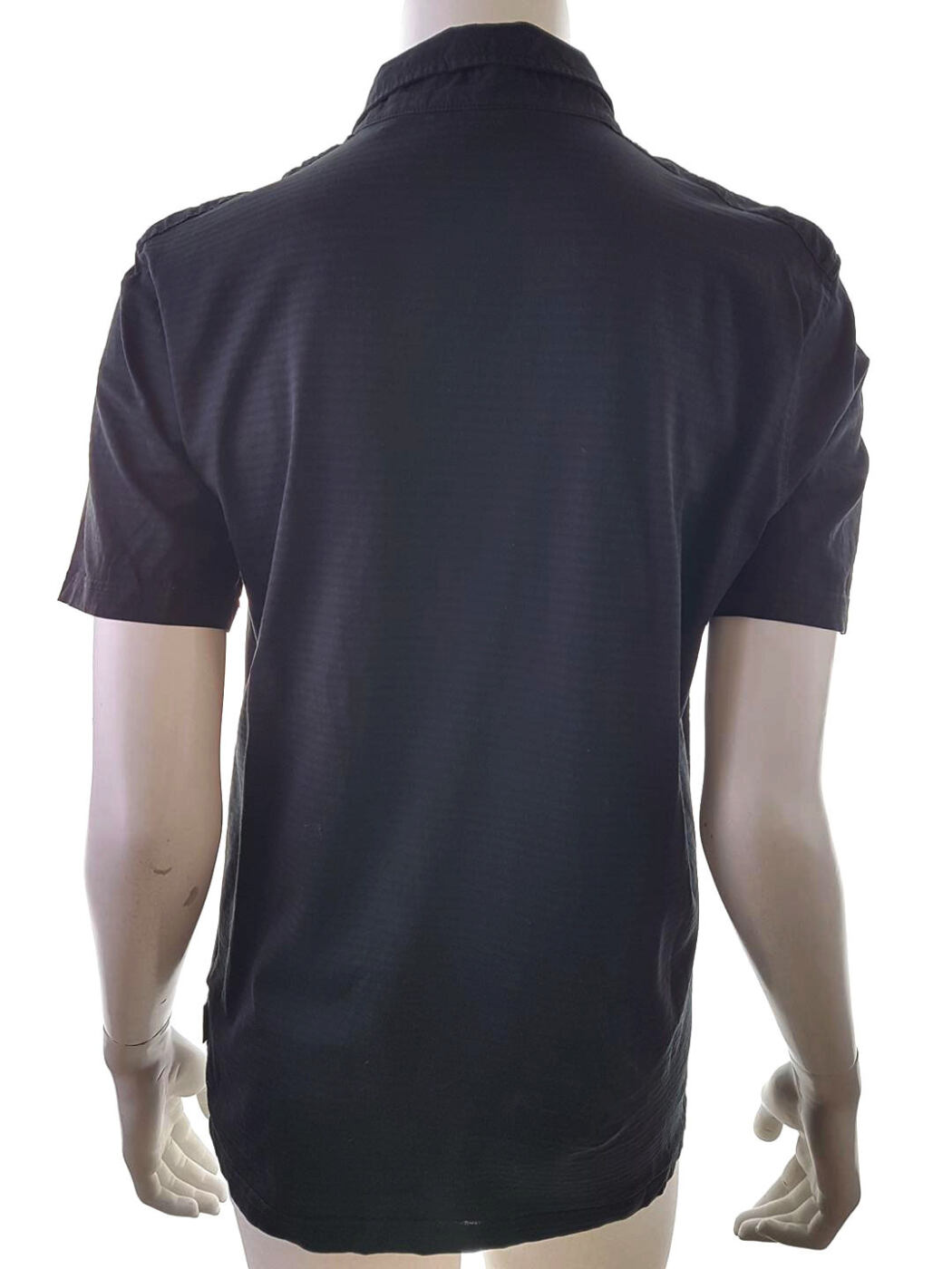 20190207_095123.jpg Ted Baker London Rozmiar 3 Kolor Czarny Kołnierz Koszulka Polo Krótki rękaw Materiał Bawełna 100%