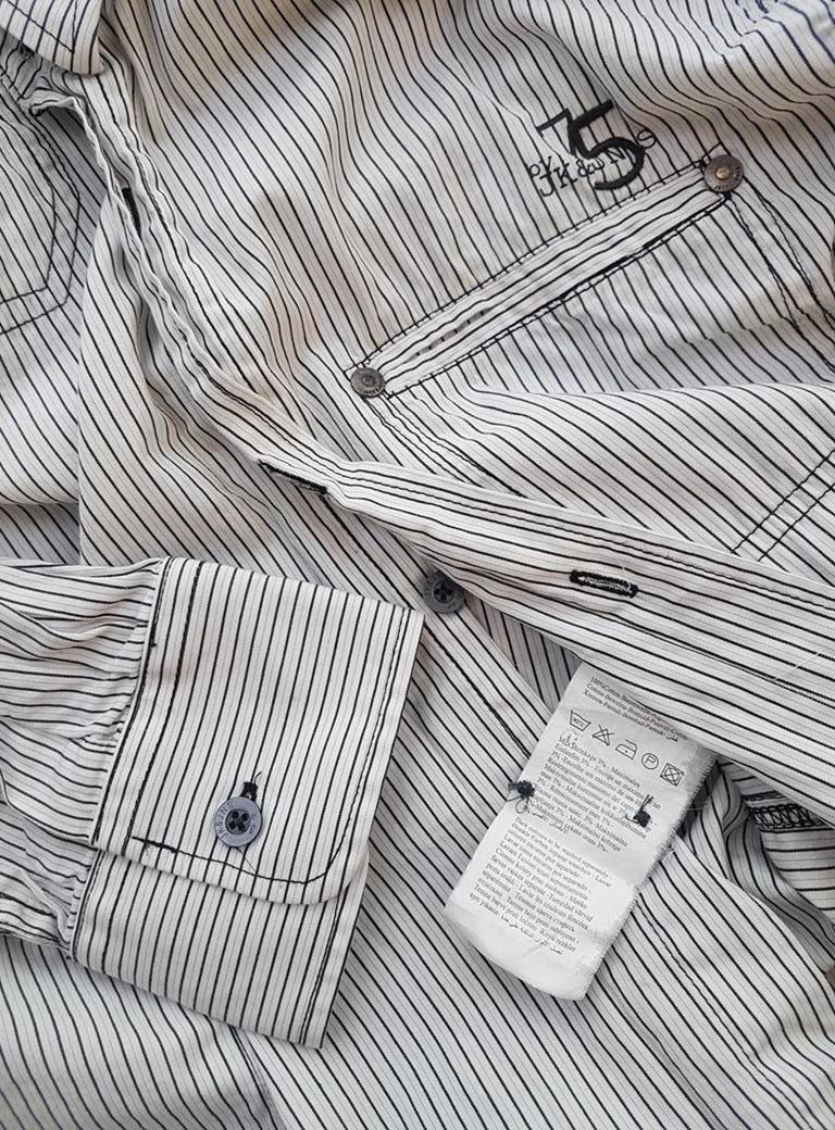 20190207_131610.jpg Jack & jones Rozmiar M Kolor Biały Kołnierz Męska Koszula Casual Długi rękaw Materiał Bawełna 100%