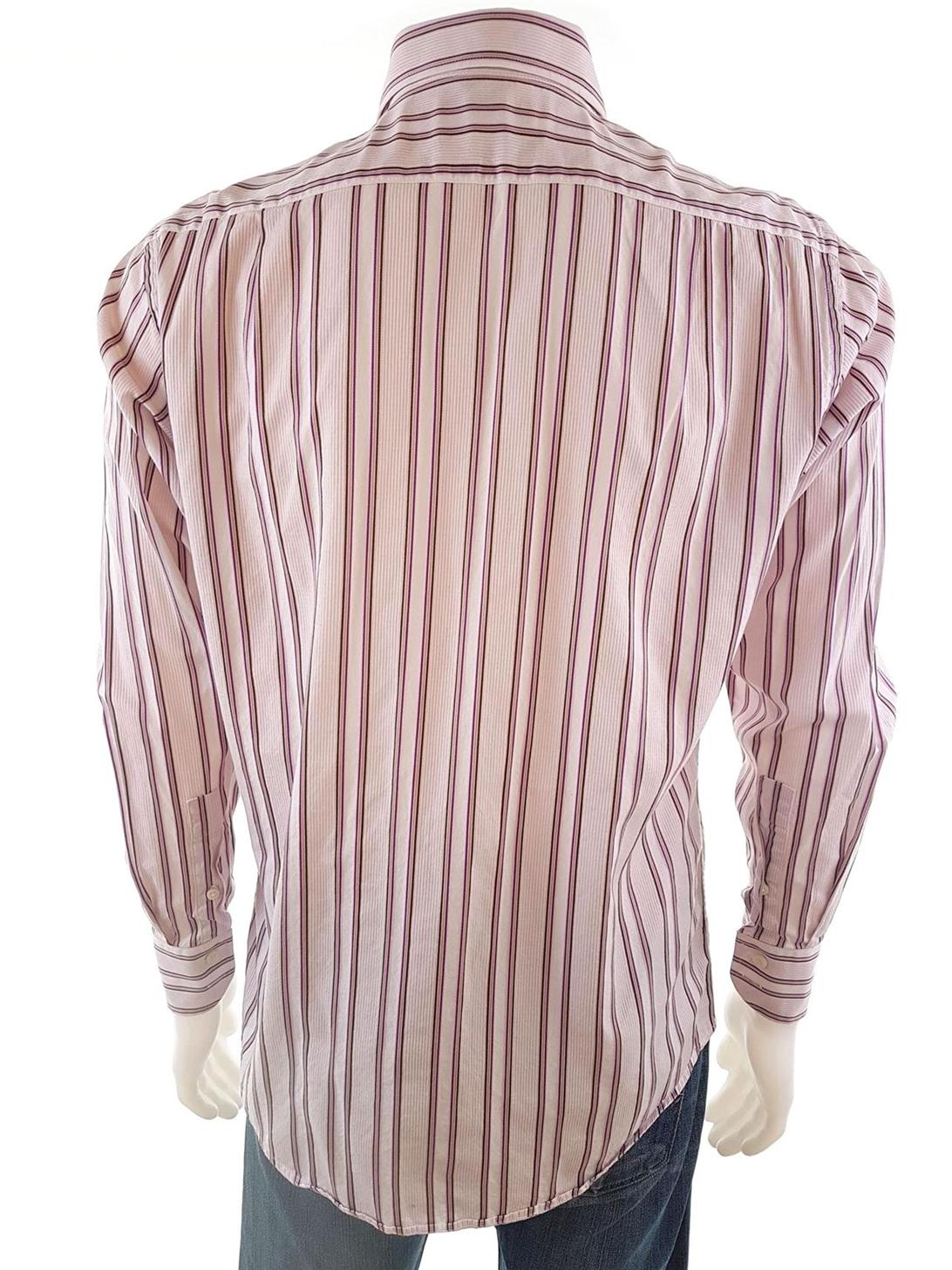 20190208_131716.jpg Ted Baker Rozmiar 15-5 Kolor Pudrowy Róż Kołnierz Męska Koszula Elegancka Długi rękaw Materiał Bawełna 100%