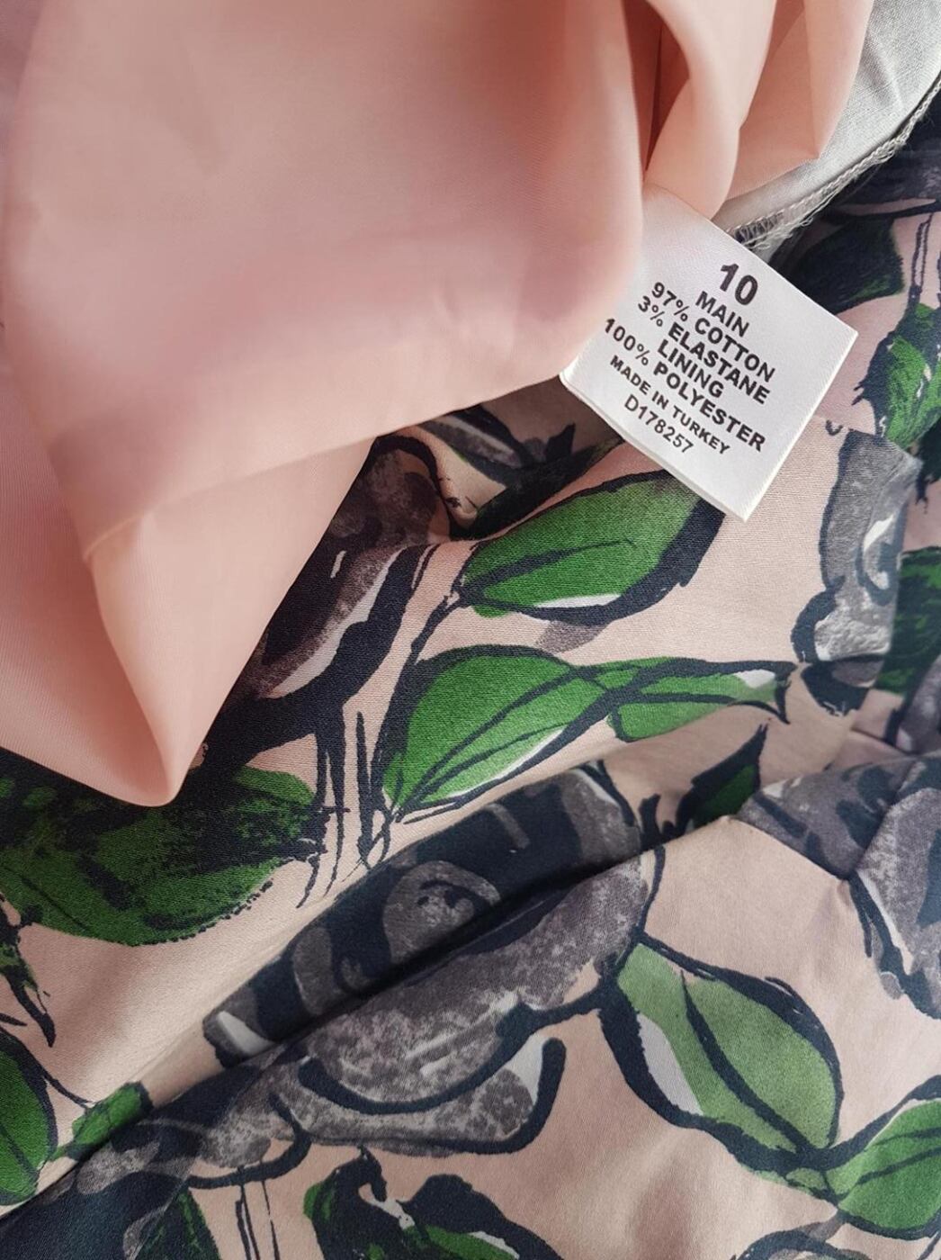 Untold Rozmiar 10 (38) Kolor Beżowy A-Line Spódnica Do Kolan Materiał Bawełna