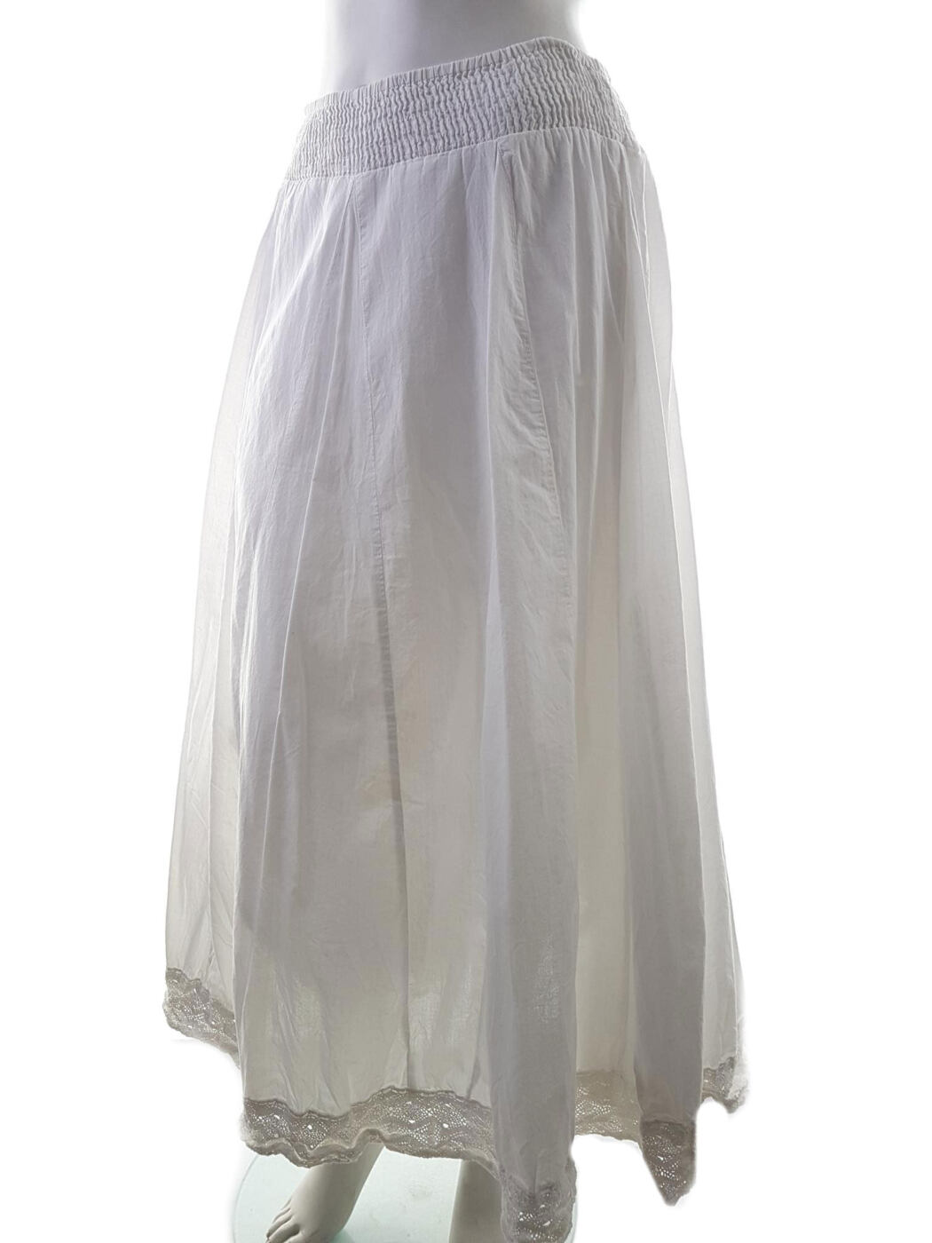 20190213_154356.jpg Dorothy perkins Rozmiar 36 Kolor Biały Spódnica Maxi Długa Materiał Bawełna 100%