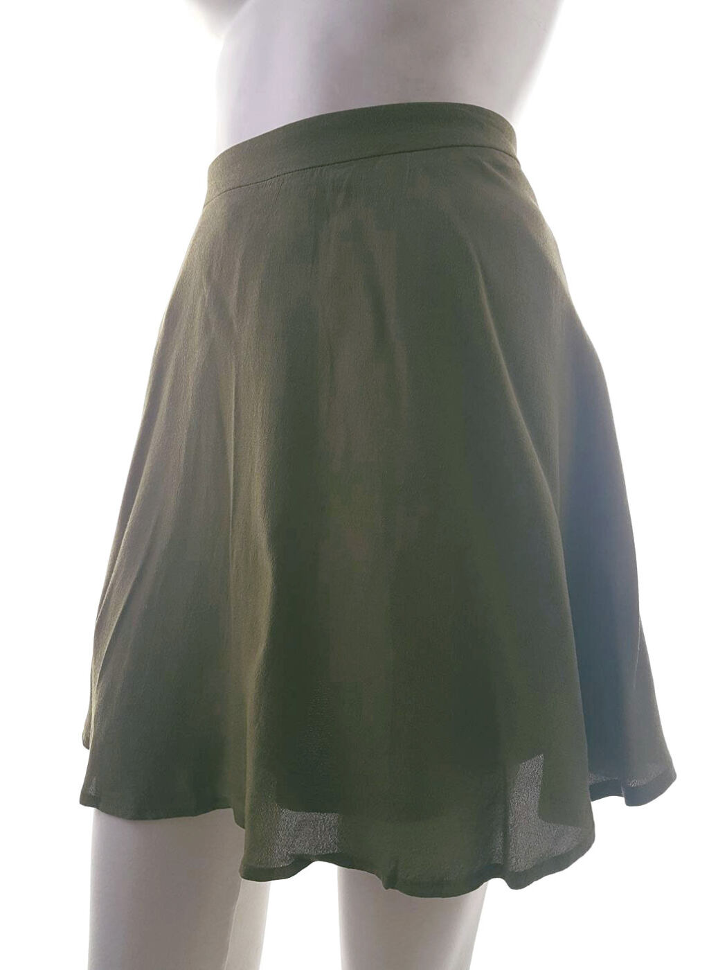 20190214_101523.jpg Forever 21 Rozmiar L Kolor Khaki Spódnica Mini Krótka