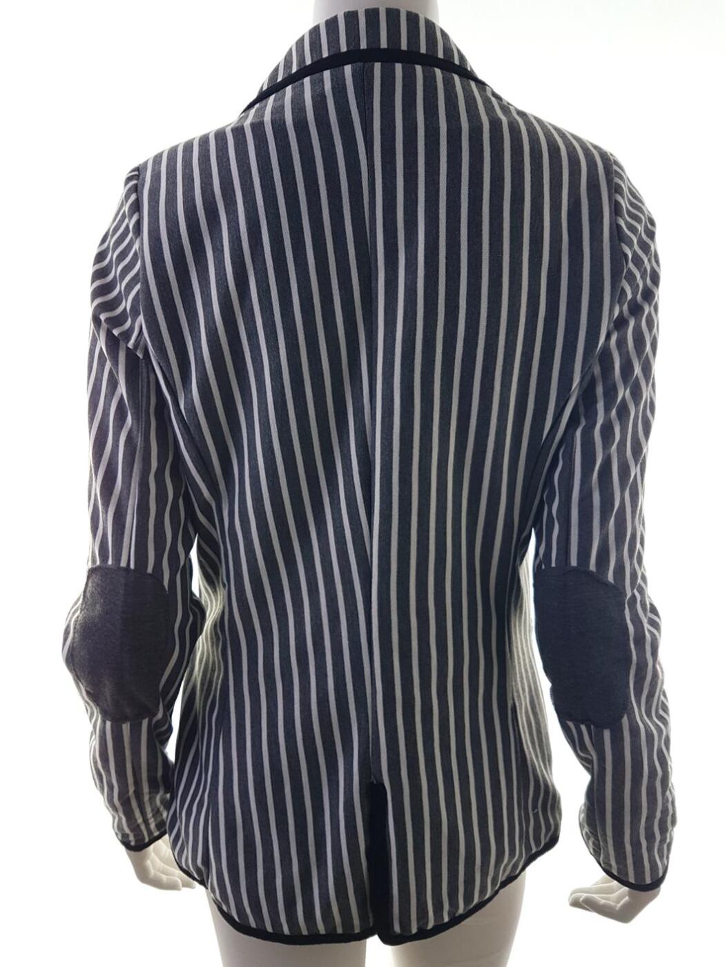 Onado Fashion Rozmiar XL Kolor Szary Kołnierz Żakiet z zapięciem Długi rękaw