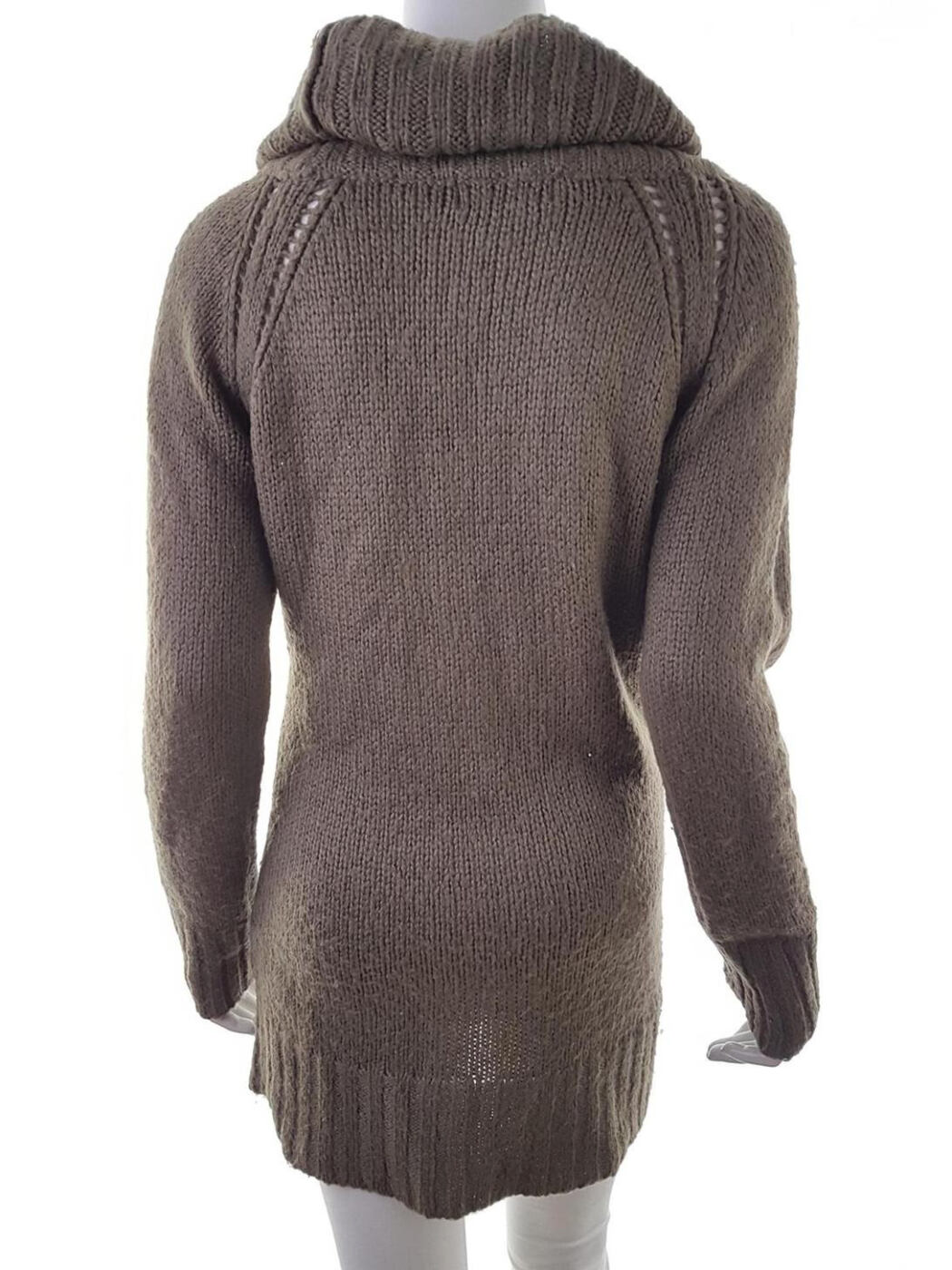 Vero moda Rozmiar M Kolor Brązowy Golf Sukienka Sweterkowa Długi rękaw Krótka Materiał Akryl 100% Vero moda Rozmiar M Kolor Brązowy Golf Sukienka Sweterkowa Długi rękaw Krótka Materiał Akryl 100%