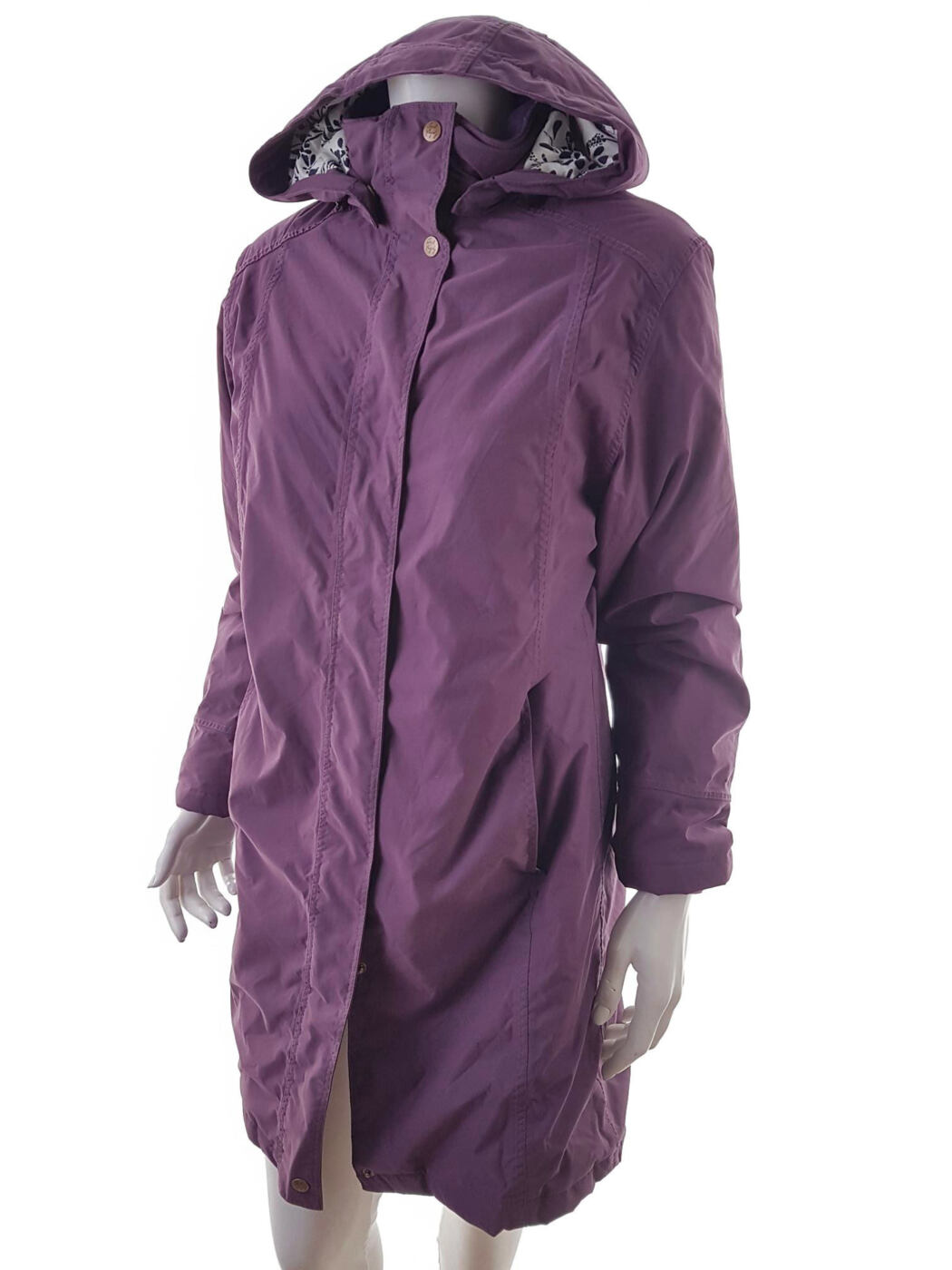 Jack Murphy Outdoor Rozmiar 38 Kolor Fioletowy Płaszcz Długi rękaw