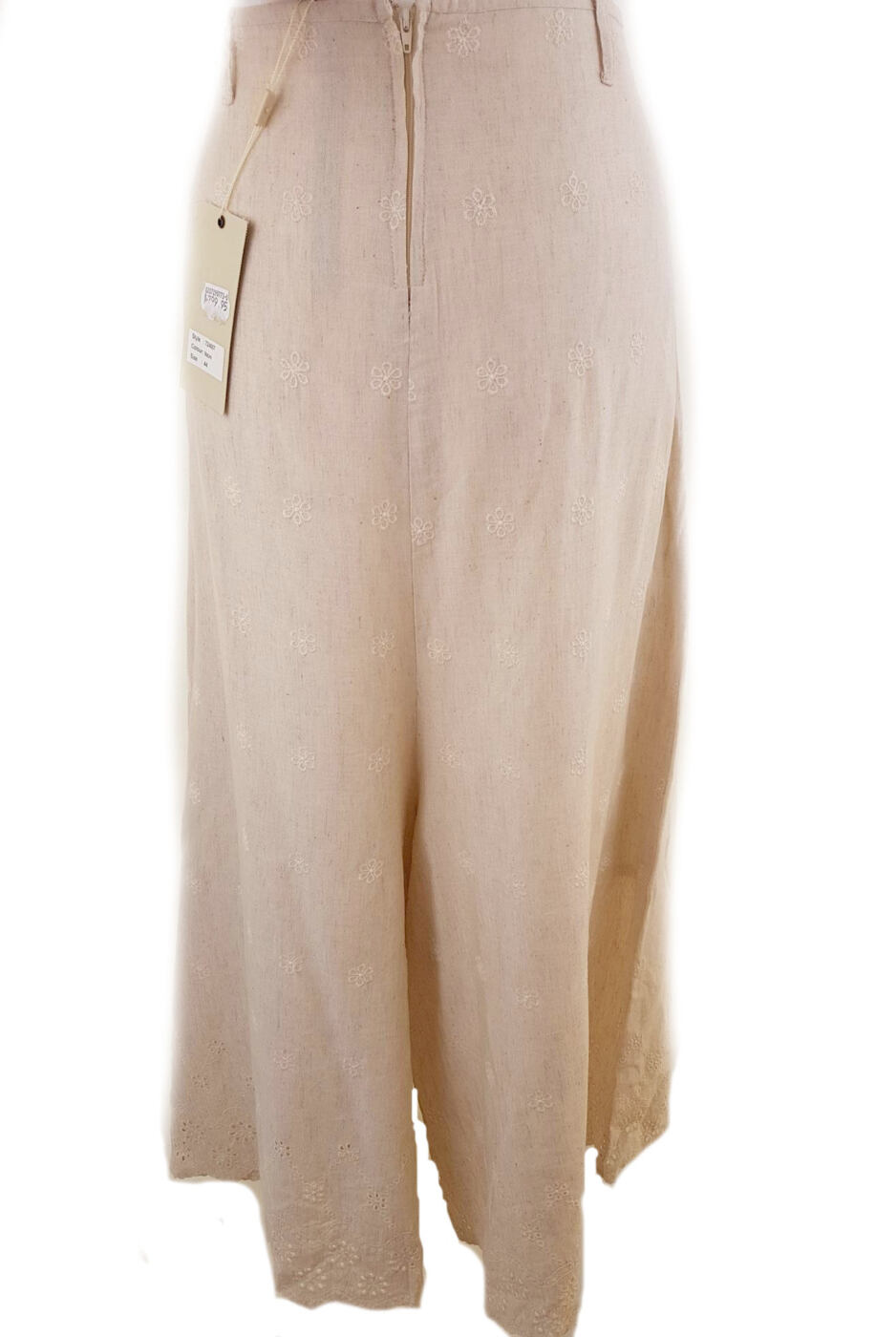 20190219_131344.jpg Uldahl Rozmiar 44 Kolor Beżowy Spodnie Casual Materiał Rayon