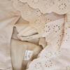 Uldahl Rozmiar 44 Kolor Beżowy Spodnie Casual Materiał Rayon