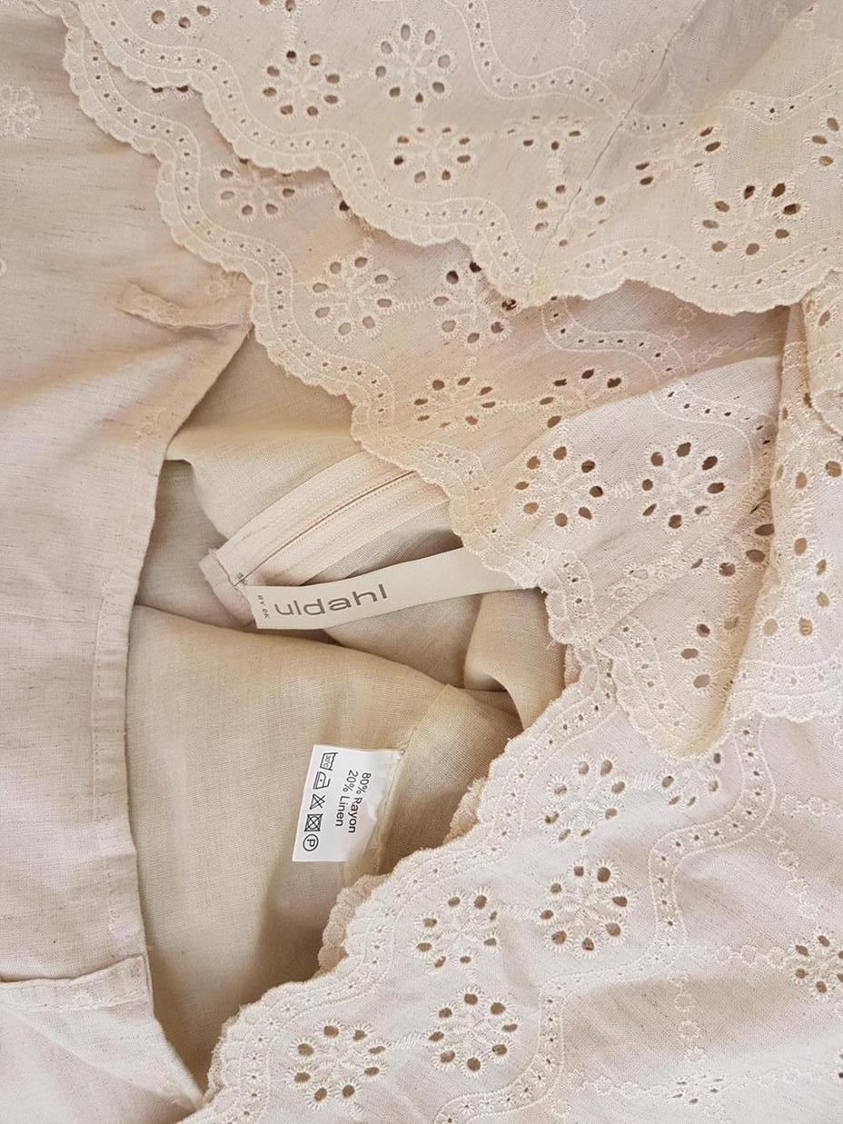 20190219_131426.jpg Uldahl Rozmiar 44 Kolor Beżowy Spodnie Casual Materiał Rayon