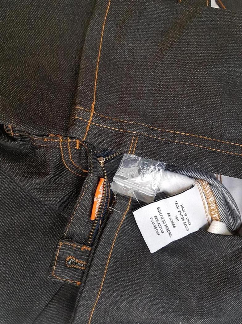 20190219_131657.jpg Superdry Rozmiar 28 Kolor Czarny Spodnie Jeansy Materiał Bawełna