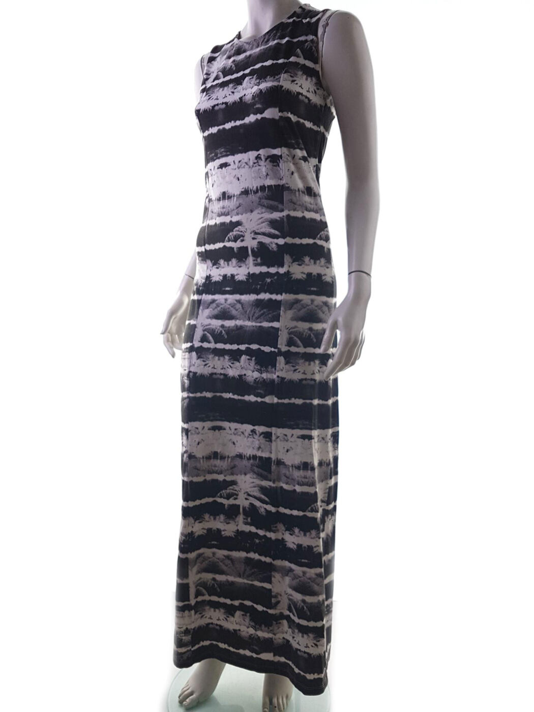 Firetrap Rozmiar M Kolor Brązowy Okrągły dekolt Sukienka Maxi Bezrękawnik Długa Materiał Bawełna Firetrap Rozmiar M Kolor Brązowy Okrągły dekolt Sukienka Maxi Bezrękawnik Długa Materiał Bawełna