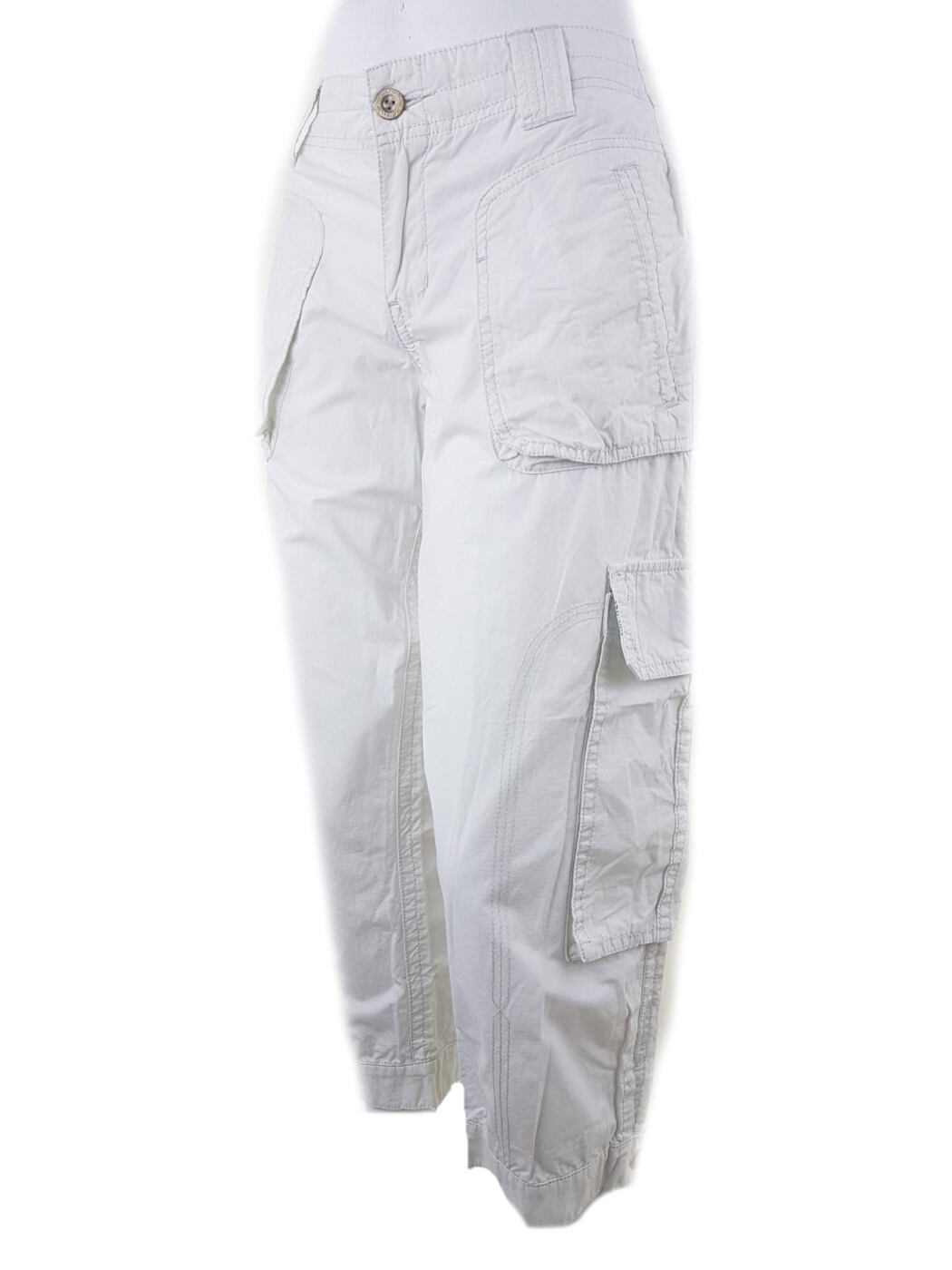 20190220_130616.jpg Hilfiger denim Rozmiar 40 Kolor Biały Spodnie Rybaczki Materiał Bawełna 100%