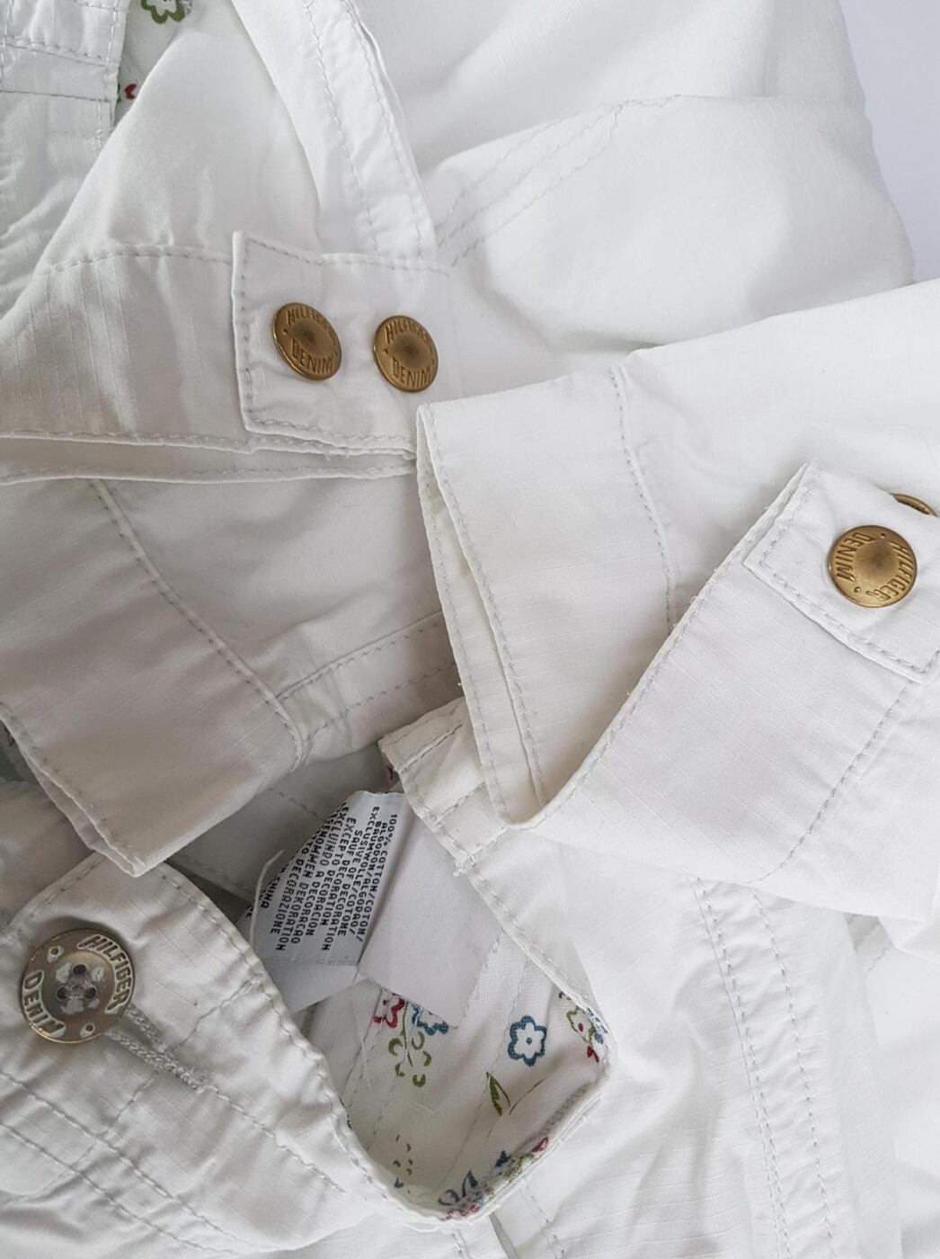 20190220_130817.jpg Hilfiger denim Rozmiar 40 Kolor Biały Spodnie Rybaczki Materiał Bawełna 100%