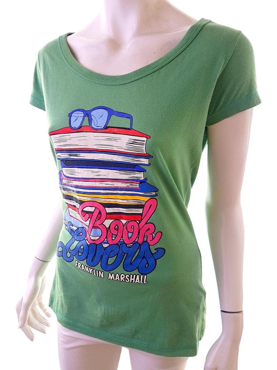 20190222_112101.jpg Franklin Marshall Rozmiar M Kolor Zielony W łódkę T-Shirt Krótki rękaw Materiał Bawełna 100%