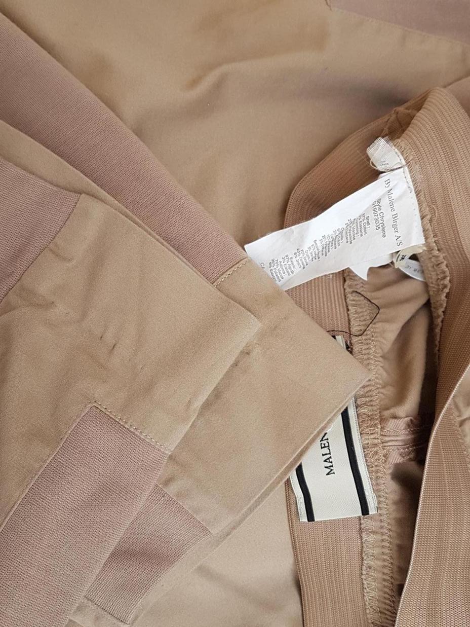 20190222_130210.jpg BY MALENE BIRGER Rozmiar 34 Kolor Beżowy Spodnie Casual Materiał Bawełna