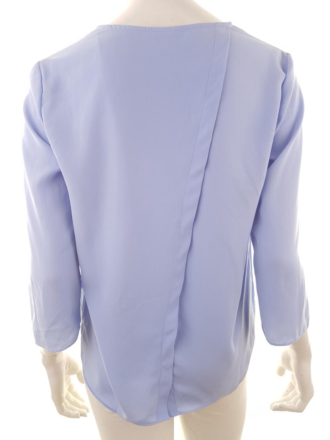 20190223_133136.jpg Vero moda Rozmiar M Kolor Fioletowy W serek Bluzka Rękaw 3/4