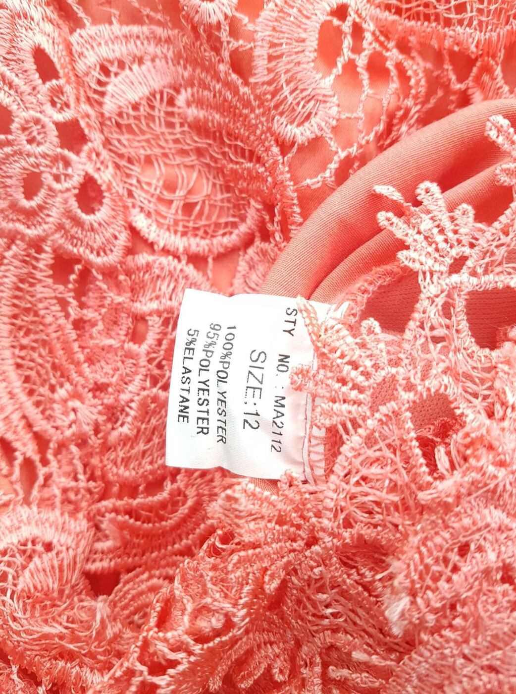 20190223_133800.jpg Marc Angelo Rozmiar 40 Kolor Pomarańczowy Crew Neck Bluzka Bezrękawnik