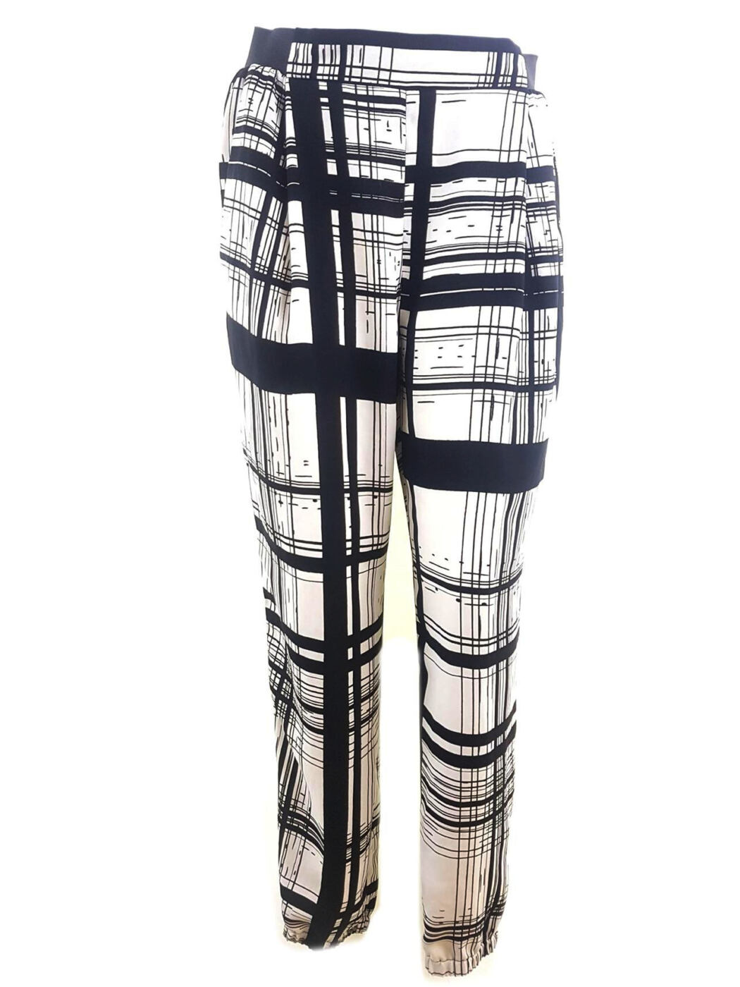 River island Rozmiar 10 (38) Kolor Kremowy Spodnie Casual