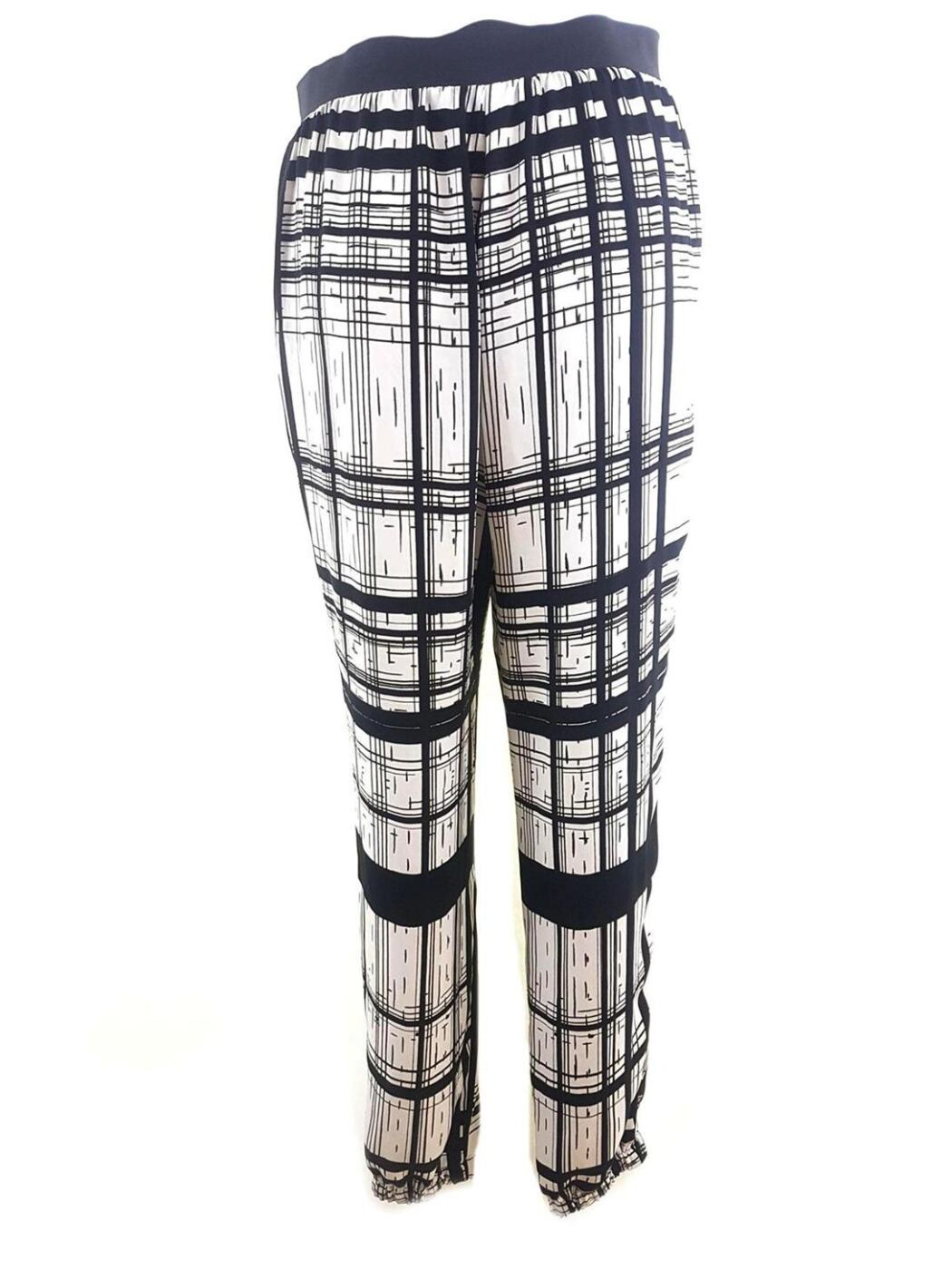 River island Rozmiar 10 (38) Kolor Kremowy Spodnie Casual