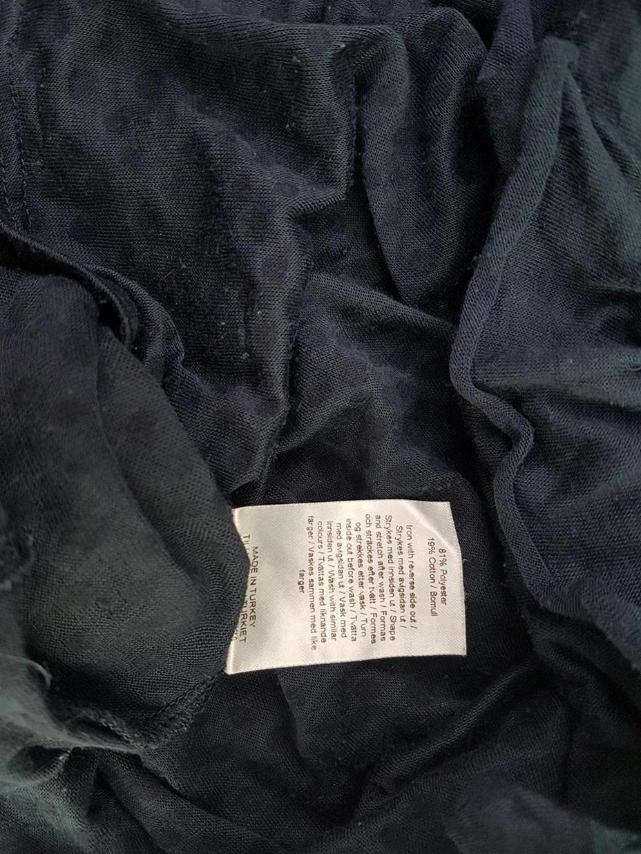 365 Rozmiar S Kolor Granatowy Okrągły dekolt Bluzka Krótki rękaw