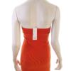 Gina Tricot Rozmiar M Kolor Pomarańczowy Halter Sukienka Bodycon Bezrękawnik Do Kolan Materiał Bawełna