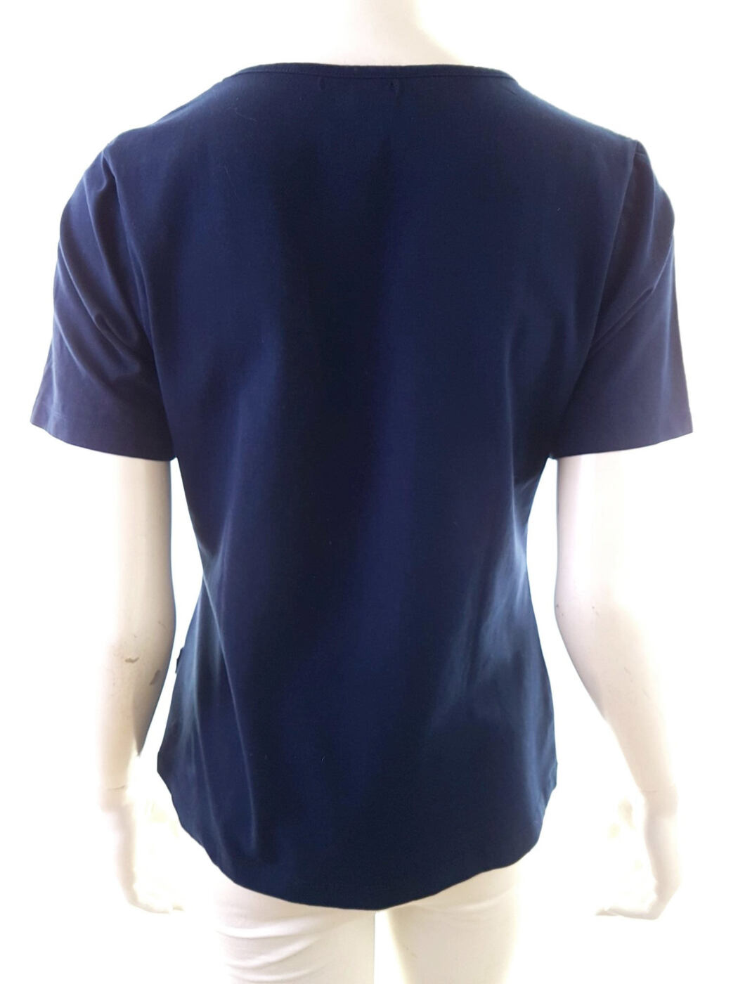 20190301_103837.jpg Rabalder Rozmiar XXL Kolor Granatowy Okrągły dekolt T-Shirt Krótki rękaw Materiał Bawełna