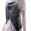 Just Cavalli Rozmiar L Kolor Kremowy Crew Neck Bluzka Krótki rękaw Materiał Bawełna