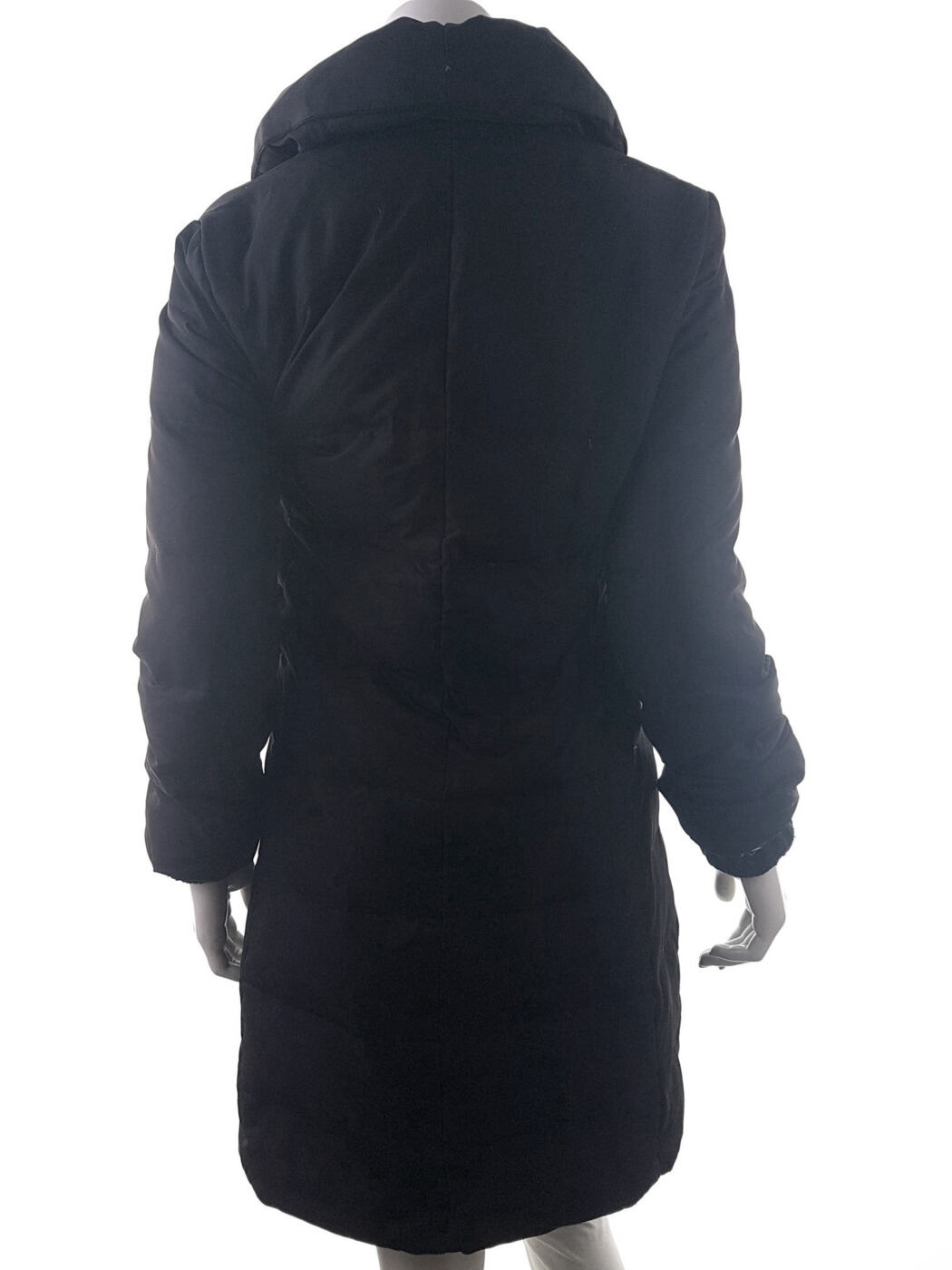 20190304_150857.jpg Massimo dutti Rozmiar S Kolor Czarny Płaszcz Długi rękaw
