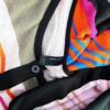 Vero moda Rozmiar XL Kolor Różowy Pasy Okrągły dekolt Bluzka Krótki rękaw