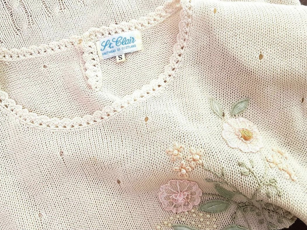 20190305_133726.jpg St. Clair Rozmiar S Crew Neck Sweter Krótki rękaw
