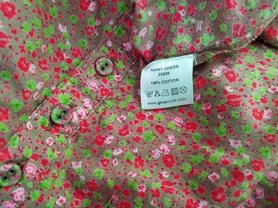Gina Tricot Rozmiar 36 Kolor Brązowy Kwadratowy dekolt Sukienka Letnia Bezrękawnik Do Kolan Materiał Bawełna 100% Gina Tricot Rozmiar 36 Kolor Brązowy Kwadratowy dekolt Sukienka Letnia Bezrękawnik Do Kolan Materiał Bawełna 100%