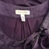 Ted Baker Kolor Fioletowy Okrągły dekolt Bluzka Bezrękawnik Materiał Tencel 100%
