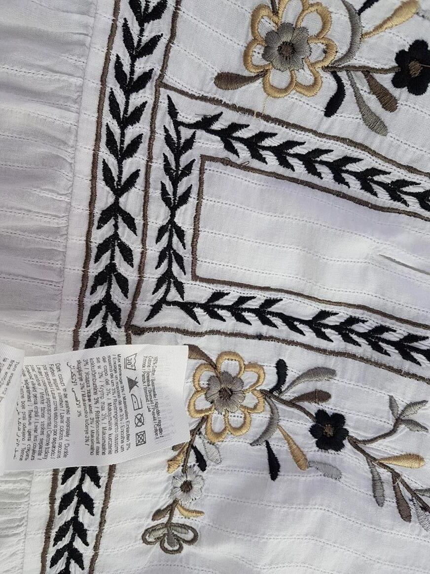 Vero moda Rozmiar L Kolor Biały Okrągły dekolt Tunika Bluzka Bezrękawnik Materiał Bawełna 100% Vero moda Rozmiar L Kolor Biały Okrągły dekolt Tunika Bluzka Bezrękawnik Materiał Bawełna 100%