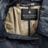 Maison scotch Rozmiar 3 Kolor Czarny Płaszcz Długi rękaw Materiał Bawełna