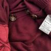 Culture Rozmiar S Kolor Bordowy W serek Kardigan Zapinany Długi rękaw Materiał Wiskoza Cienka dzianina