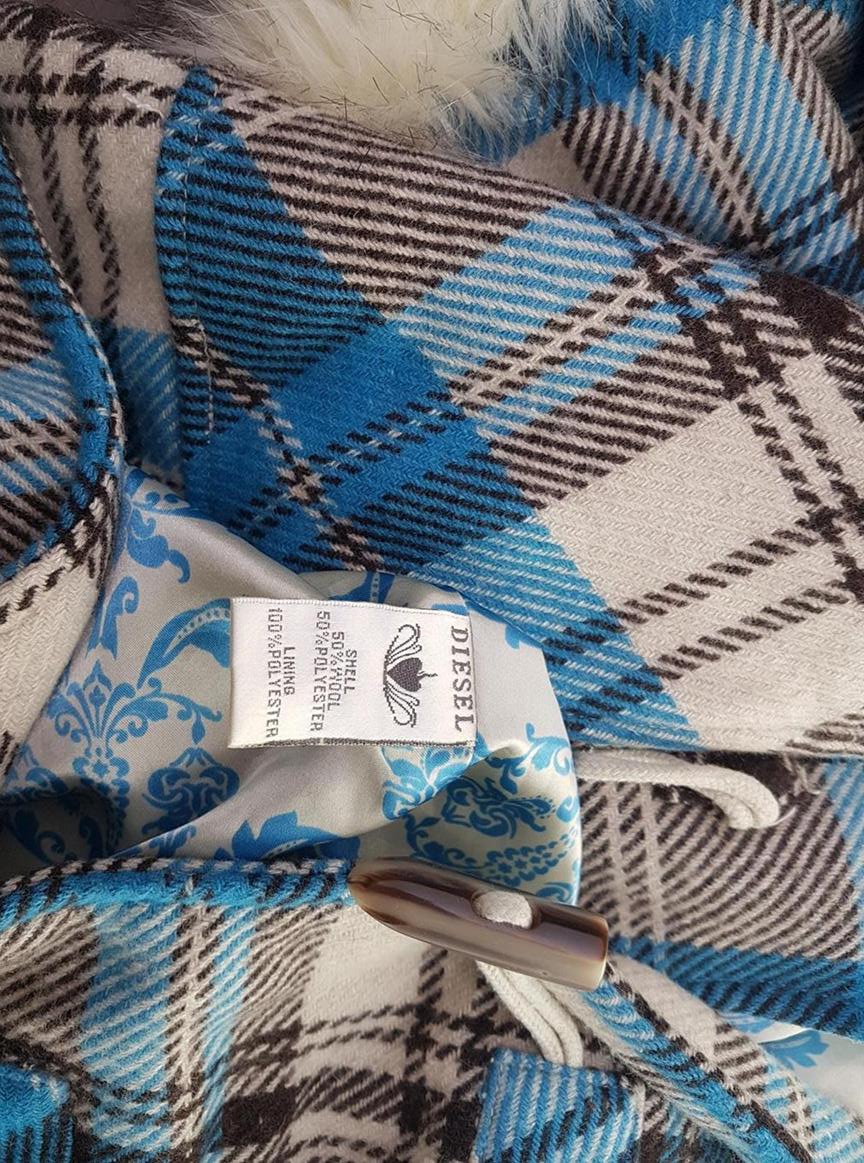 20190314_151859.jpg Diesel Rozmiar L Kolor Niebieski Płaszcz Długi rękaw Materiał Wełna