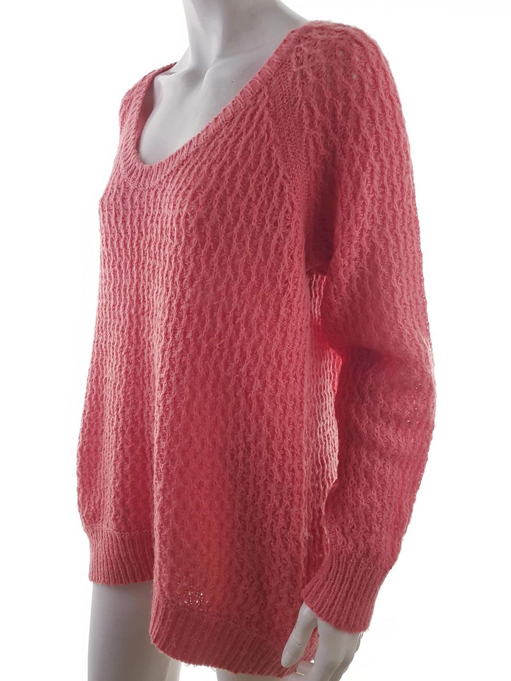 Dorothy perkins Rozmiar M Kolor Różowy Okrągły dekolt Tunika Bluzka Dzianina Długi rękaw Dorothy perkins Rozmiar M Kolor Różowy Okrągły dekolt Tunika Bluzka Dzianina Długi rękaw