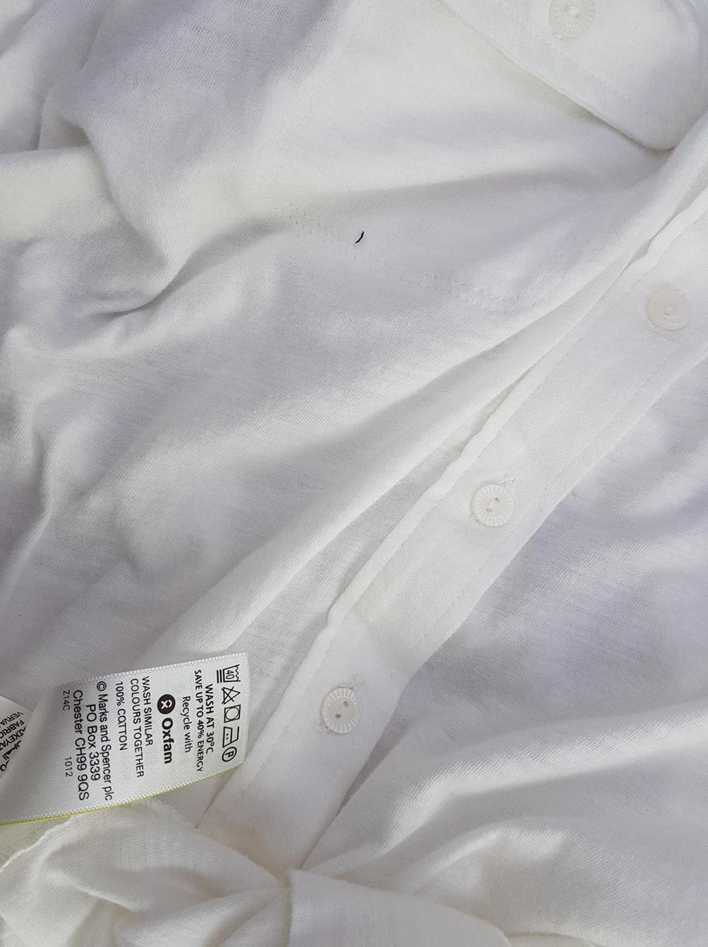 20190319_140519.jpg Rozmiar 20 (48) Kolor Kremowy Kołnierz Koszula Zapinana Bluzka Długi rękaw Materiał Bawełna 100%