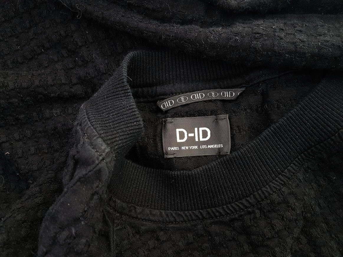 20190320_145002.jpg D-ID Rozmiar M Crew Neck Sweter Długi rękaw Dzianina waflowa