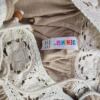 Denim Co. Rozmiar 40 Kolor Beżowy Okrągły dekolt Tunika Bluzka Krótki rękaw Materiał Bawełna 100%