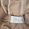 Denim Co. Rozmiar 40 Kolor Beżowy Okrągły dekolt Tunika Bluzka Krótki rękaw Materiał Bawełna 100%