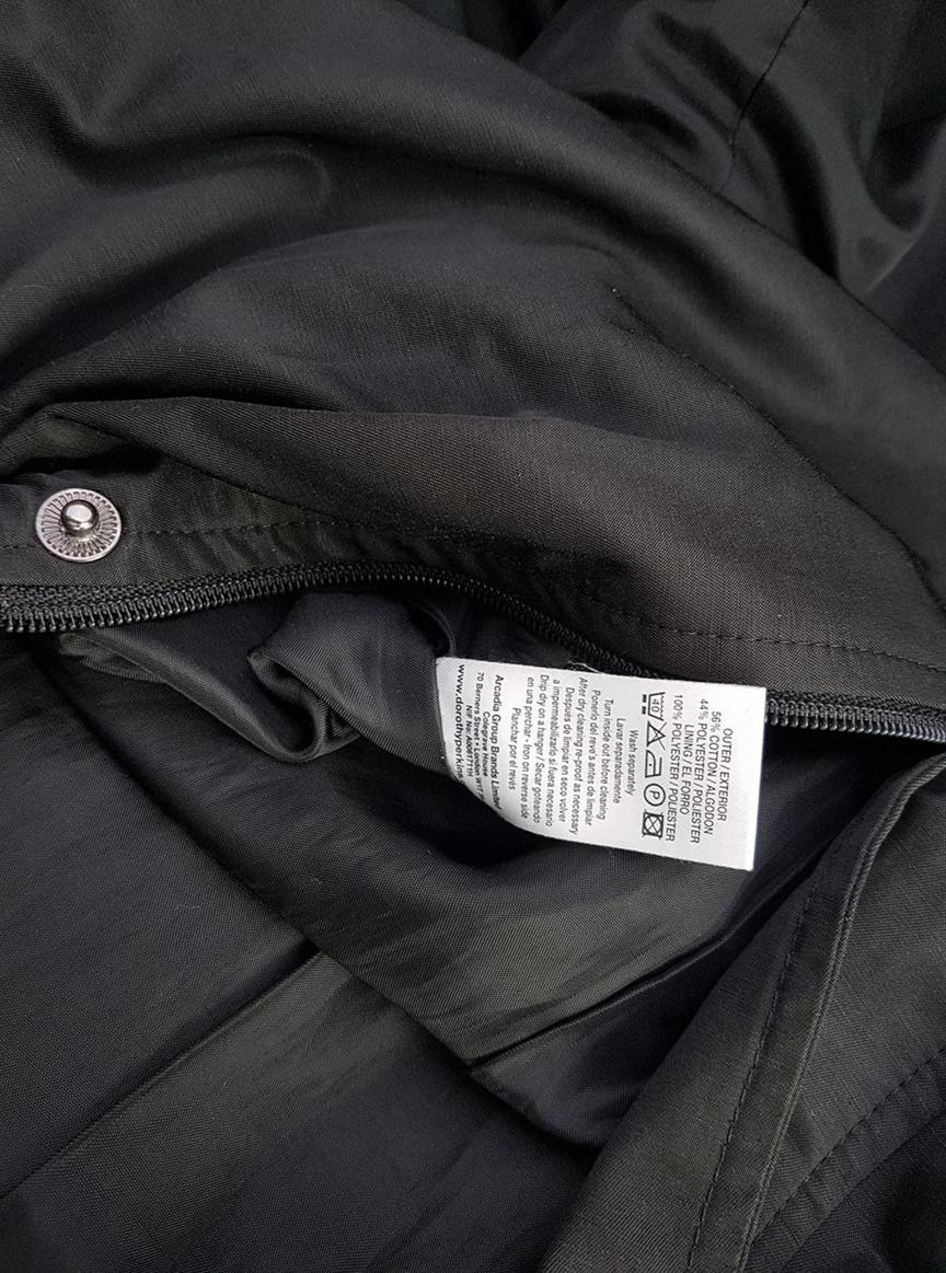 20190327_135849.jpg Dorothy perkins Rozmiar 42 Kolor Czarny Płaszcz Długi rękaw Materiał Bawełna