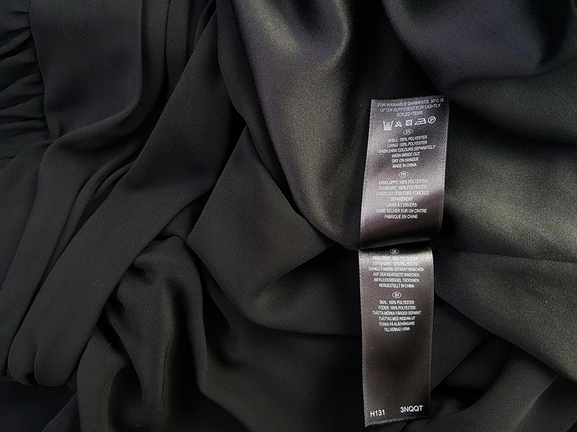 Definitions Rozmiar 12 (40) Kolor Czarny Halter Suknia Balowa Sukienka Wieczorowa Bezrękawnik Do Kolan Definitions Rozmiar 12 (40) Kolor Czarny Halter Suknia Balowa Sukienka Wieczorowa Bezrękawnik Do Kolan
